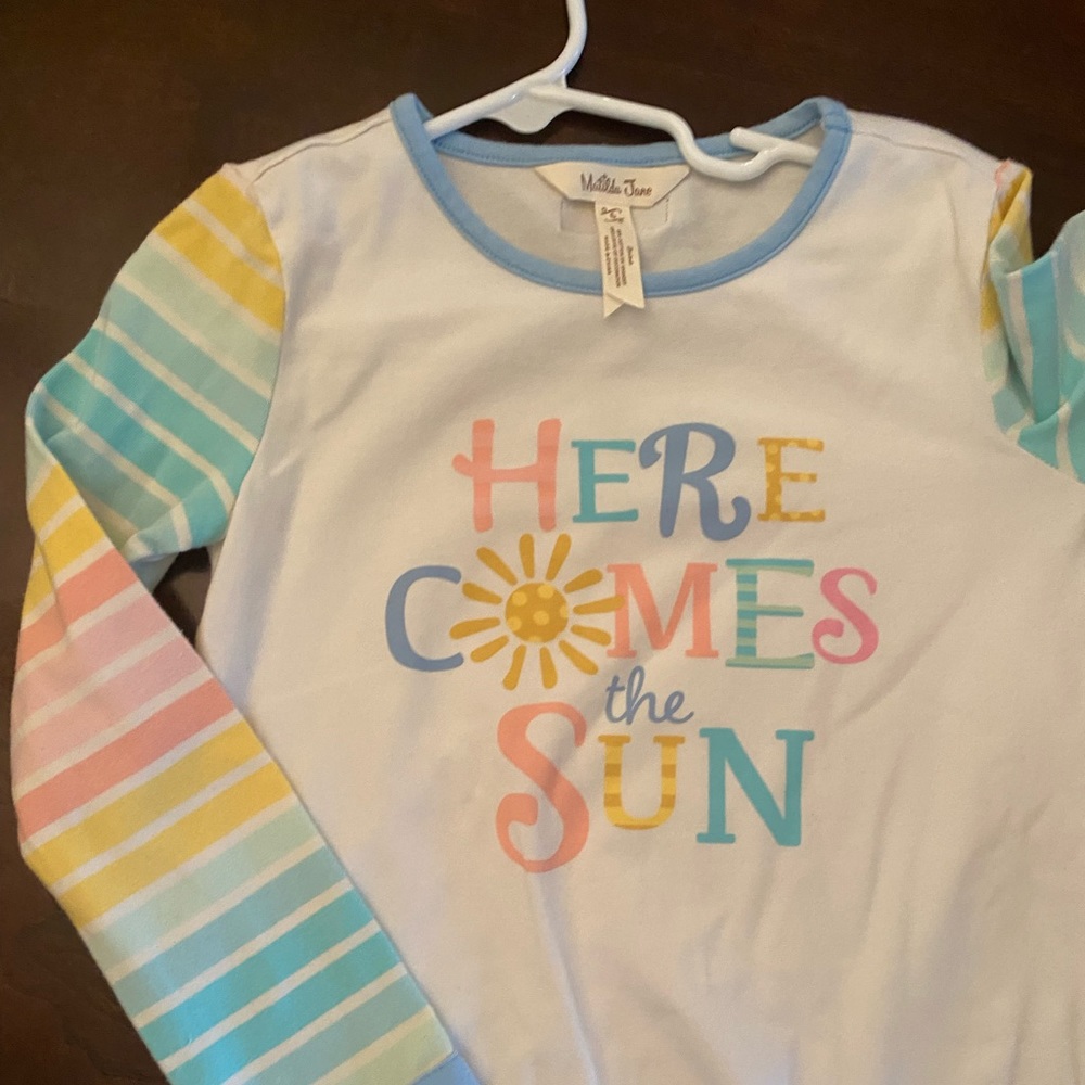 Matilda Jane “ Here Comes the Sub” Size 6 Long sleeve Girls